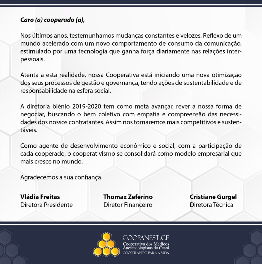 Mensagem.Diretoria.Bi.nio.2019.20120 26-03-2019